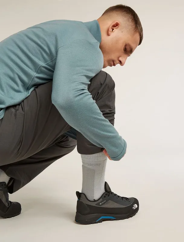 Icebreaker Merino Hike+ Medium Crew Socks - Man - Ether/alloy - Size S sold by Icebreaker