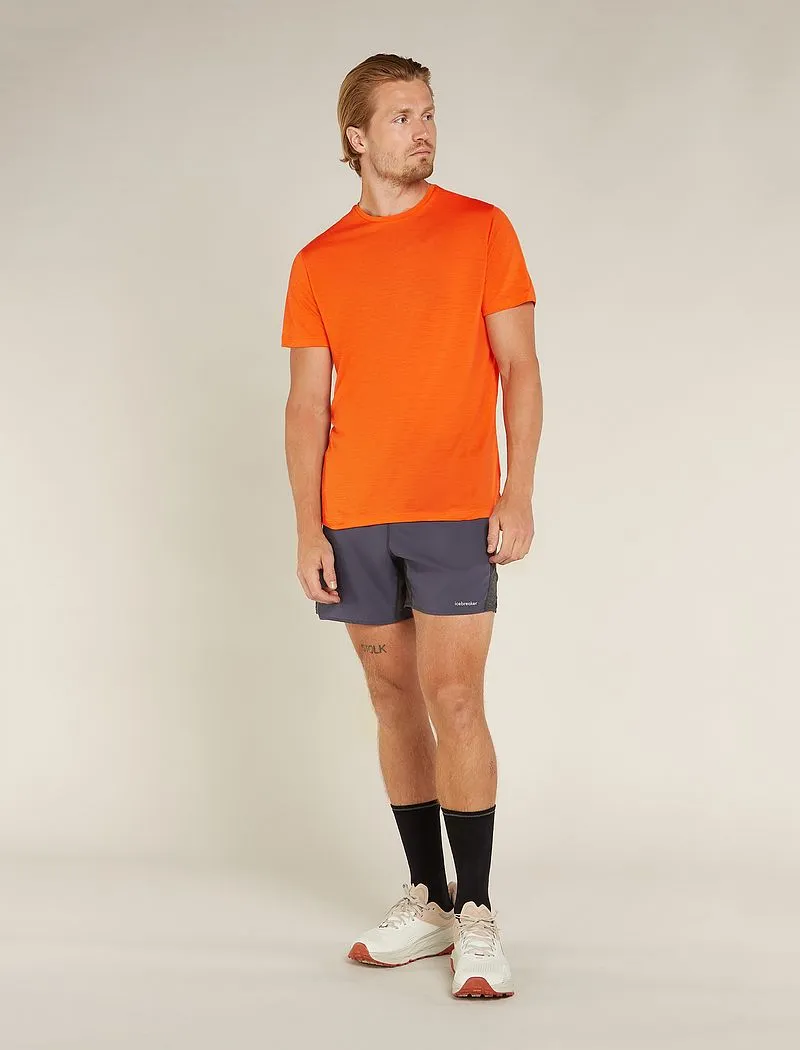 Icebreaker Merino Blend 125 Cool-Lite™ Sphere Short Sleeve T-Shirt - Man - Blaze - Size XL sold by Icebreaker product image thumbnail 3
