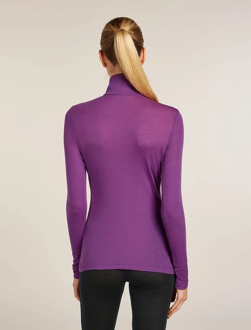 Icebreaker Merino 175 Everyday Long Sleeve Half Zip Thermal Top - Woman - Passion - Size XL sold by Icebreaker product image thumbnail 2