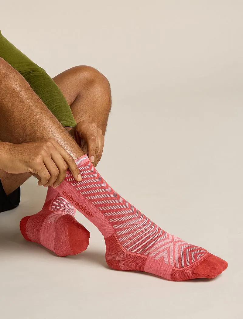 Icebreaker Merino Blend Run+ Ultralight Crew Socks - Man - Jasper/plume - Size L sold by Icebreaker product image thumbnail 3
