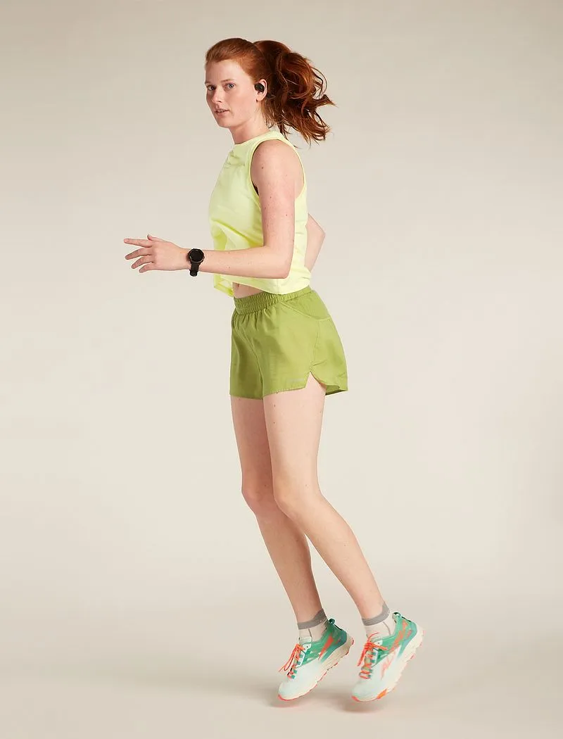 Icebreaker Merino Blend 125 Cool-Lite™ Speed Tank - Woman - Citrine - Size M sold by Icebreaker product image thumbnail 4