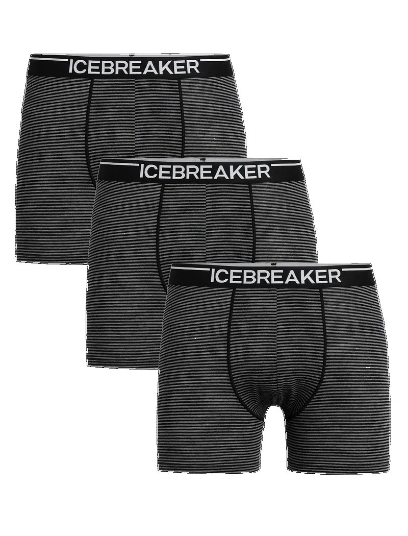 Icebreaker Merino 150 Anatomica Boxers 3 Pack - Man - Gritstone Heather - Size M sold by Icebreaker product image thumbnail 2