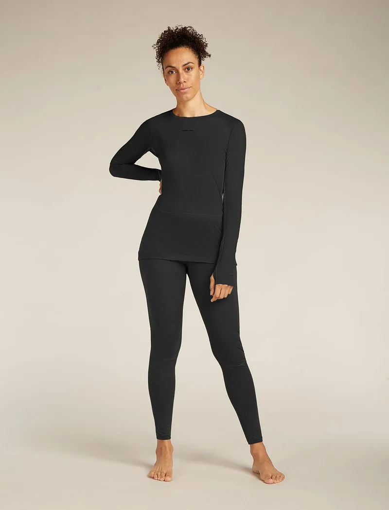 Icebreaker Merino Blend 125 ZoneKnit™ Thermal Leggings - Woman - Black - Size S sold by Icebreaker product image thumbnail 3