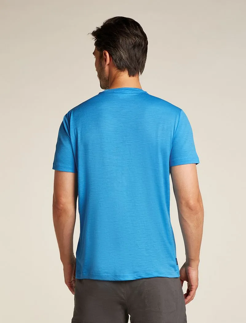 Icebreaker Merino 150 Tech Lite Short Sleeve T-Shirt Hike Together - Man - Arctic - Size S sold by Icebreaker product image thumbnail 2