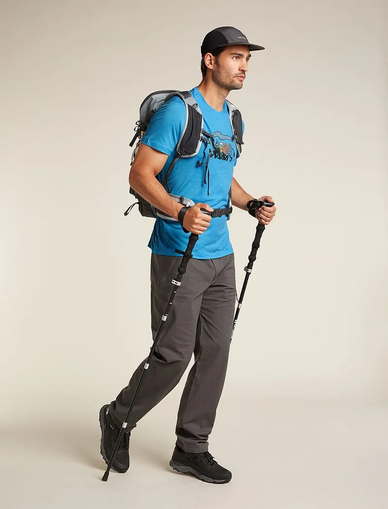 Icebreaker Merino 150 Tech Lite Short Sleeve T-Shirt Hike Together - Man - Arctic - Size S sold by Icebreaker product image thumbnail 4