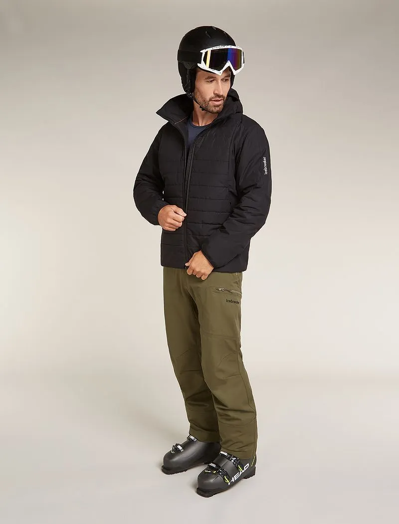 Icebreaker Merino Blend 260 ZoneKnit™ Seamless Long Sleeve Crew Thermal Top - Man - Graphite - Size L sold by Icebreaker product image thumbnail 4