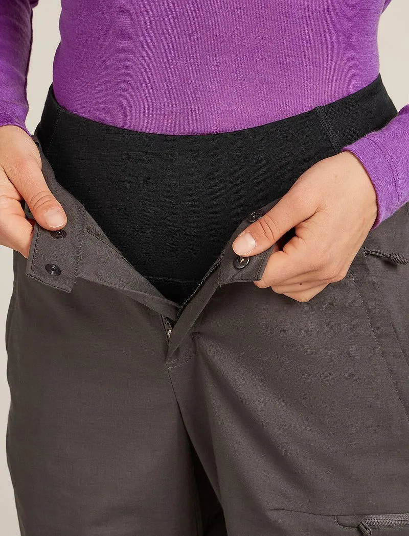 Icebreaker Merino 200 Oasis High Rise Thermal Leggings - Woman - Black - Size XL sold by Icebreaker product image thumbnail 4