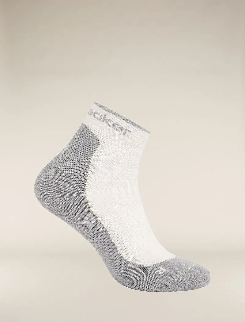 Icebreaker Merino Hike+ Light Mini Socks - Woman - Ecru Hthr/alloy - Size L sold by Icebreaker product image thumbnail 2
