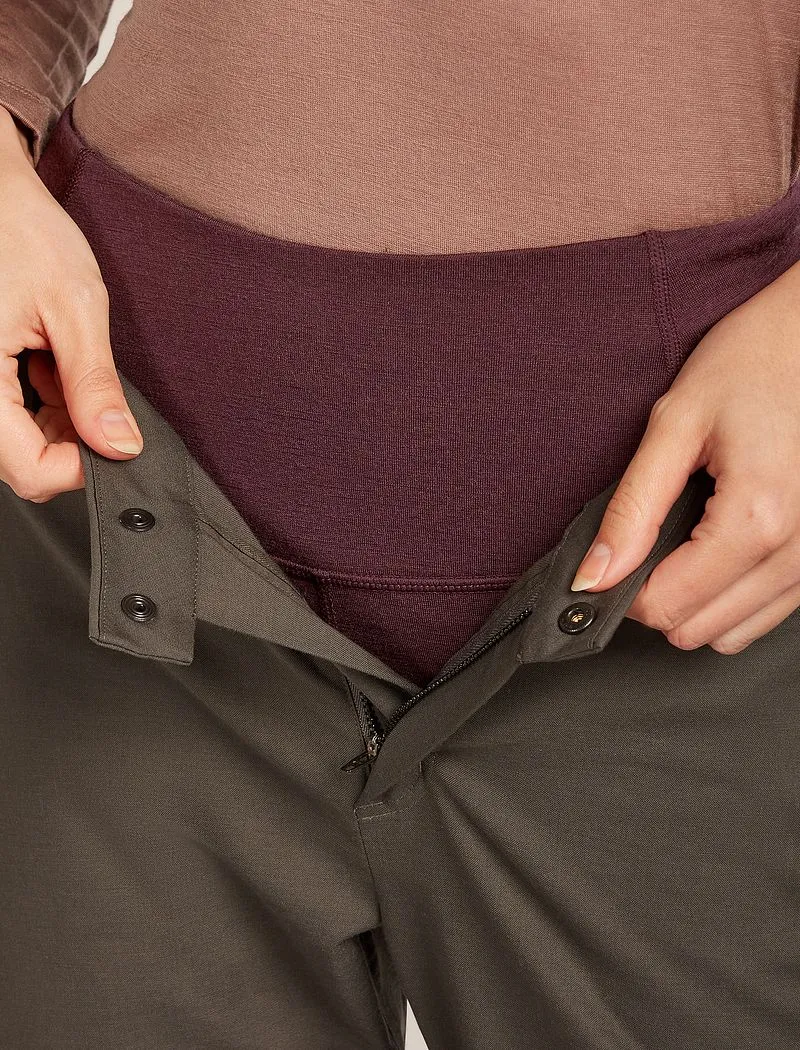 Icebreaker Merino 200 Oasis High Rise Thermal Leggings - Woman - Java - Size XL sold by Icebreaker product image thumbnail 4