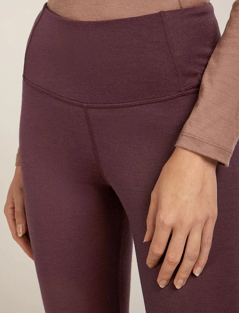 Icebreaker Merino 200 Oasis High Rise Thermal Leggings - Woman - Java - Size XL sold by Icebreaker product image thumbnail 5