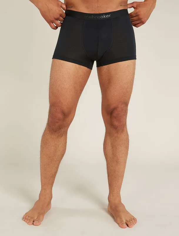 Icebreaker Merino Blend 125 Cool-Lite™ Anatomica Trunks - Man - Black - Size XL sold by Icebreaker