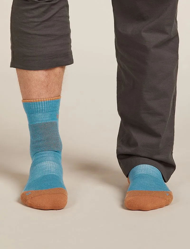 Icebreaker Merino Hike+ Medium Crew Socks - Man - Topaz/trail - Size S sold by Icebreaker product image thumbnail 4