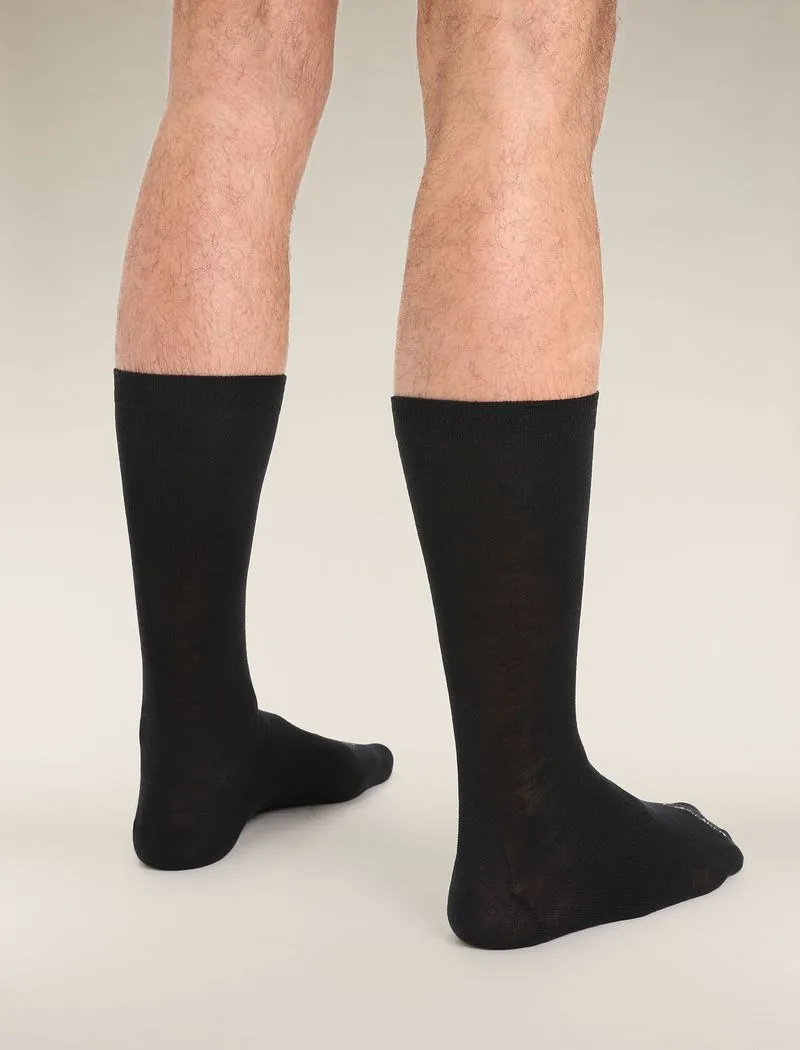 Icebreaker Merino Lifestyle Fine Gauge Crew Socks - Man - Black - Size SM sold by Icebreaker product image thumbnail 2