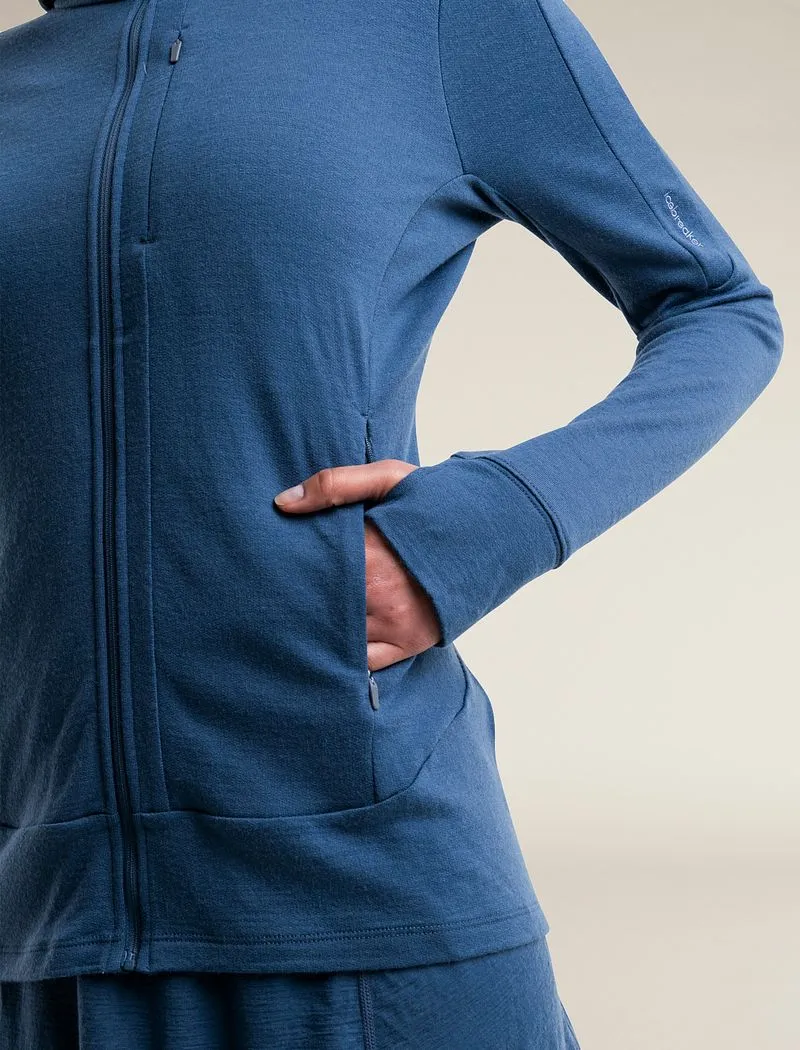 Icebreaker Merino 260 Quantum Long Sleeve Zip Hoodie - Woman - Dawn - Size S sold by Icebreaker product image thumbnail 5
