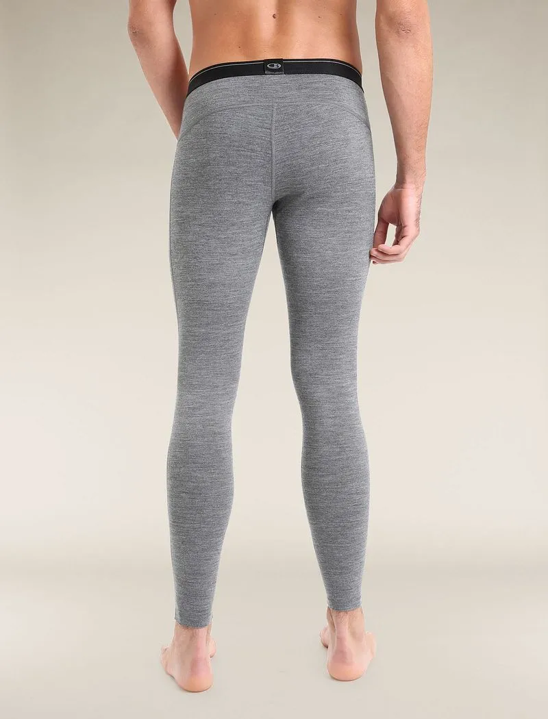 Icebreaker Merino 200 Oasis Leggings with Fly - Man - Gritstone Heather - Size M sold by Icebreaker product image thumbnail 2