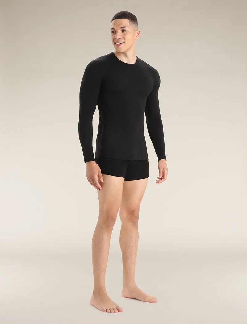 Icebreaker Merino 150 Anatomica Long Sleeve Crew Top - Man - Black - Size S sold by Icebreaker product image thumbnail 3