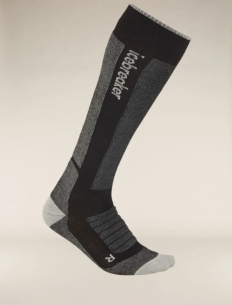 Icebreaker Merino Ski+ Medium Over The Calf Socks - Man - Black/ether - Size L sold by Icebreaker product image thumbnail 2
