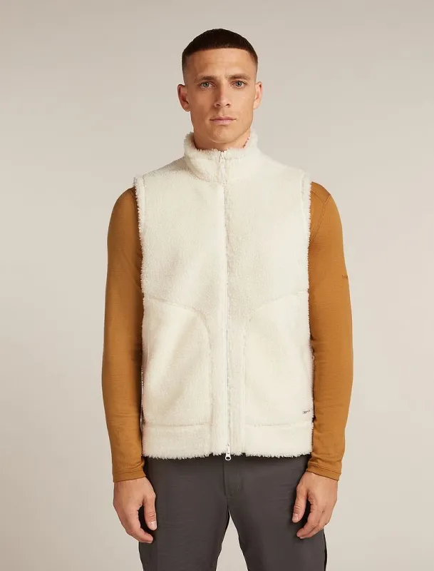 Icebreaker Merino Blend 960 RealFleece™ High Pile Vest - Man - Undyed - Size S sold by Icebreaker
