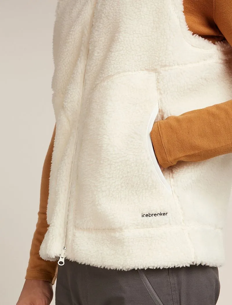 Icebreaker Merino Blend 960 RealFleece™ High Pile Vest - Man - Undyed - Size S sold by Icebreaker product image thumbnail 5