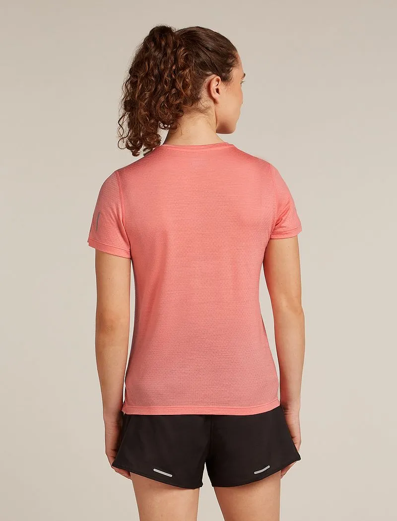Icebreaker Merino Blend 125 Cool-Lite™ Speed Short Sleeve T-Shirt - Woman - Acid Pink - Size XS sold by Icebreaker product image thumbnail 2