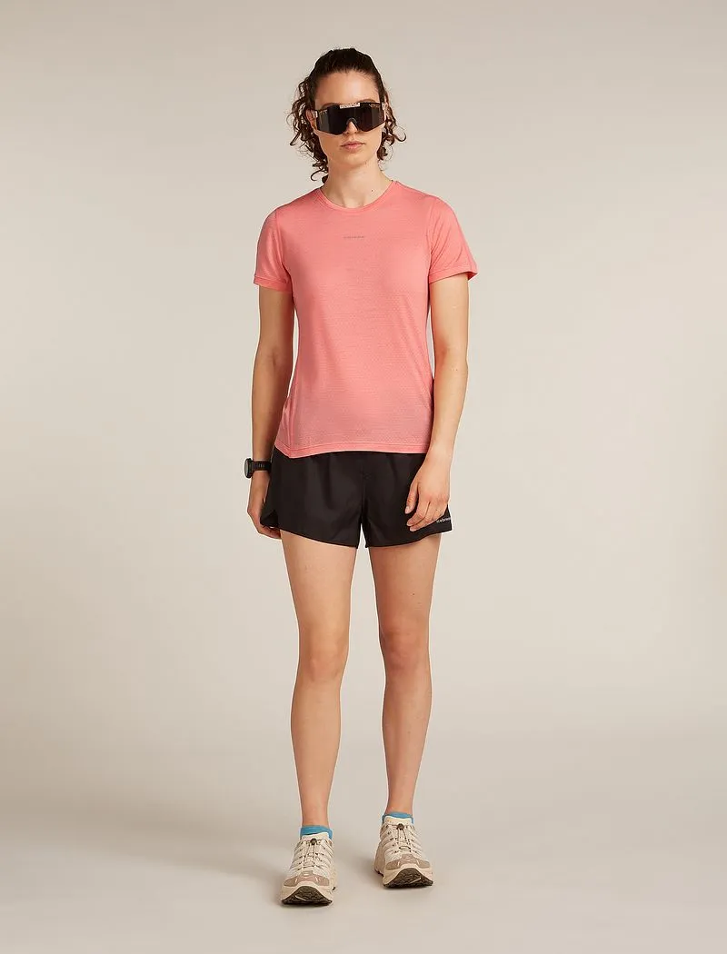 Icebreaker Merino Blend 125 Cool-Lite™ Speed Short Sleeve T-Shirt - Woman - Acid Pink - Size XS sold by Icebreaker product image thumbnail 4