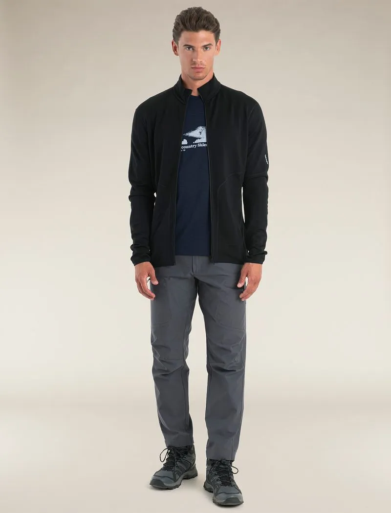 Icebreaker Merino 560 Realfleece™ Elemental Long Sleeve Zip Jacket - Man - Black - Size M sold by Icebreaker product image thumbnail 3