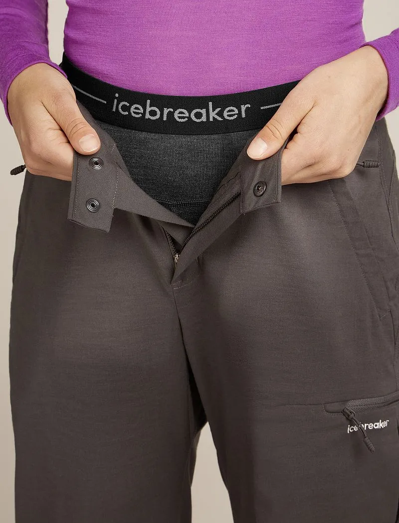 Icebreaker Merino 260 ZoneKnit™ 3/4 Thermal Leggings - Woman - Jet Hthr - Size L sold by Icebreaker product image thumbnail 4