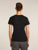 Icebreaker 150 MerinoFine™ Ace Short Sleeve T-Shirt - Woman - Black - Size XL sold by Icebreaker