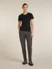 Icebreaker 150 MerinoFine™ Ace Short Sleeve T-Shirt - Woman - Black - Size XL sold by Icebreaker