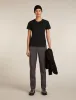 Icebreaker 150 MerinoFine™ Ace Short Sleeve T-Shirt - Woman - Black - Size XL sold by Icebreaker
