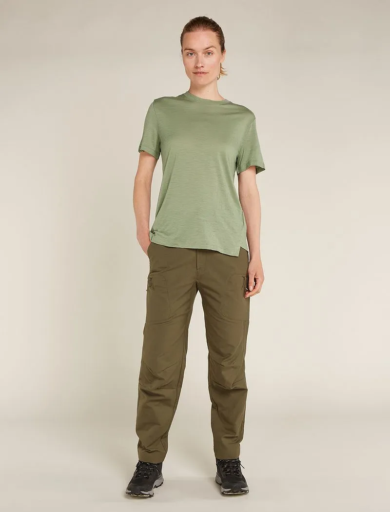 Icebreaker Merino 150 Tech Lite Short Sleeve Relaxed T-Shirt - Woman - Lichen - Size XS sold by Icebreaker product image thumbnail 3