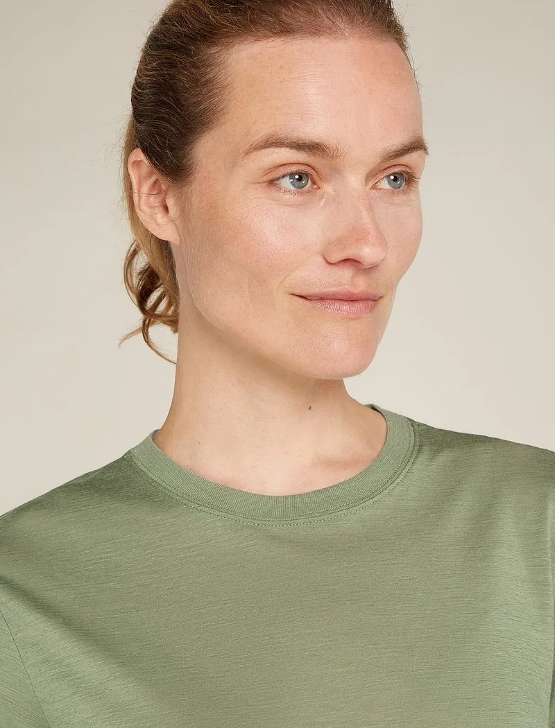 Icebreaker Merino 150 Tech Lite Short Sleeve Relaxed T-Shirt - Woman - Lichen - Size XS sold by Icebreaker product image thumbnail 5