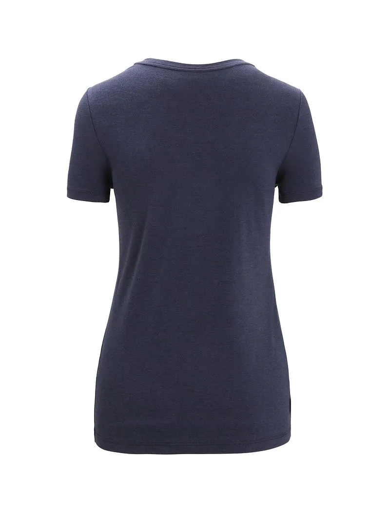 Icebreaker Central Classic Short Sleeve T-Shirt - Woman - Midnight Navy - Size S sold by Icebreaker product image thumbnail 2