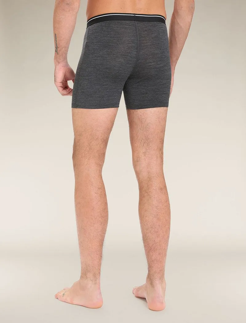 Icebreaker Merino 150 Anatomica Boxers wFly - Man - Jet Heather - Size XXL sold by Icebreaker product image thumbnail 2