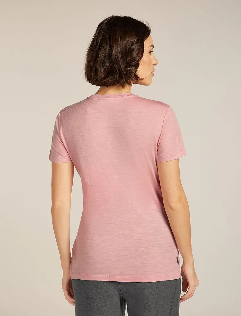 Icebreaker Merino 150 Tech Lite Short Sleeve T-Shirt - Woman - Blush - Size S sold by Icebreaker product image thumbnail 2