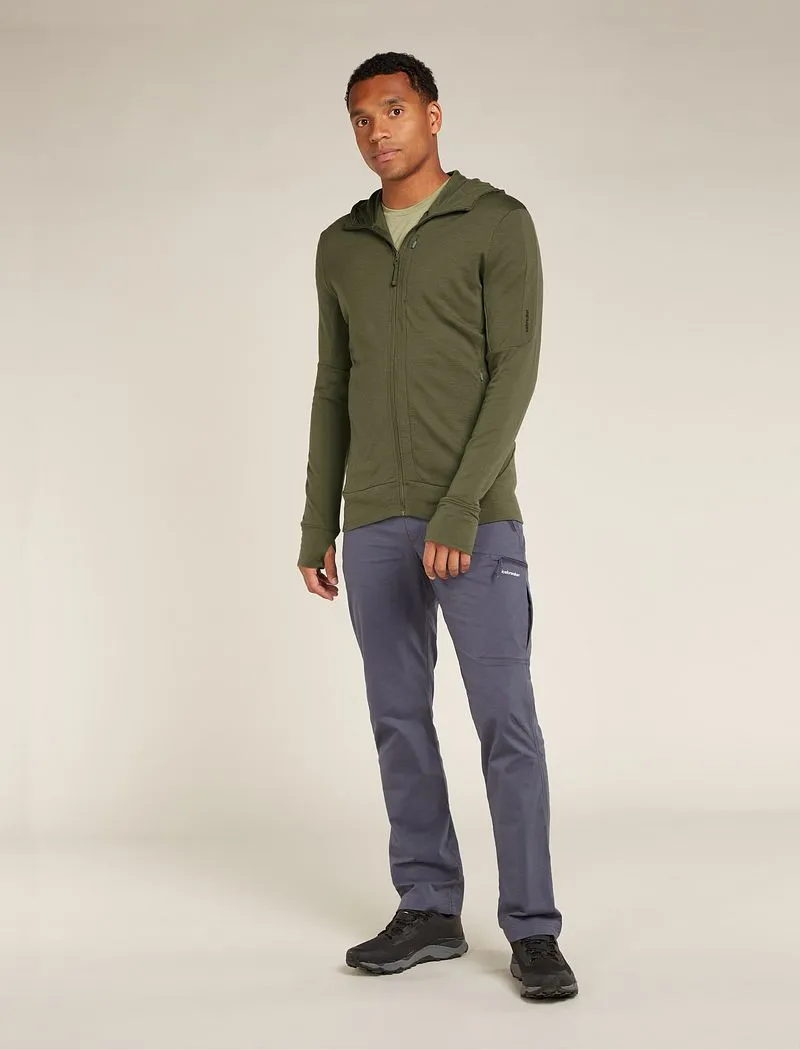 Icebreaker Merino 260 Quantum Long Sleeve Zip Hoodie - Man - Loden - Size M sold by Icebreaker product image thumbnail 3