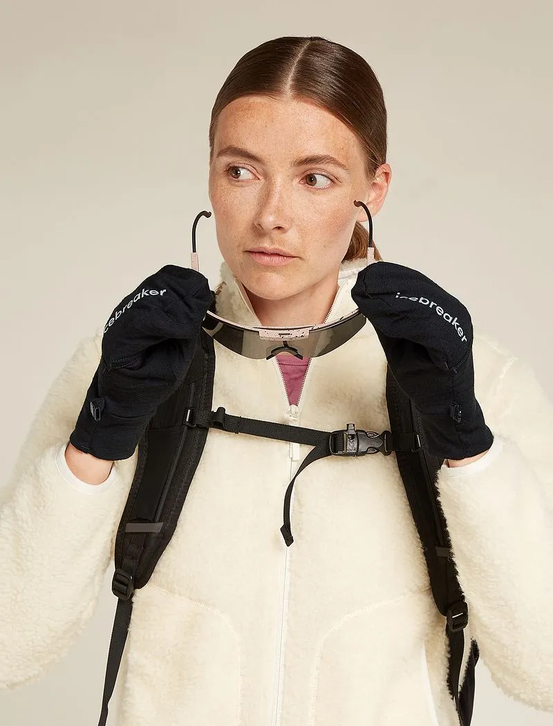 Icebreaker Merino 200 Convertible Mittens - Man - Black - Size XS sold by Icebreaker product image thumbnail 3