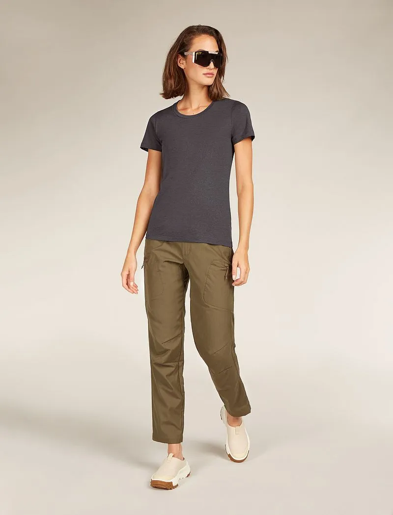 Icebreaker Central Classic Short Sleeve T-Shirt - Woman - Monsoon - Size S sold by Icebreaker product image thumbnail 4