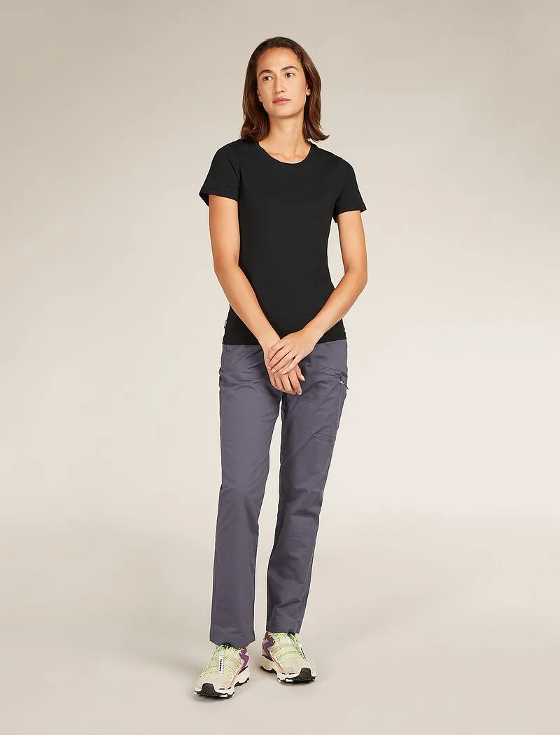 Icebreaker Central Classic Short Sleeve T-Shirt - Woman - Black - Size L sold by Icebreaker product image thumbnail 3