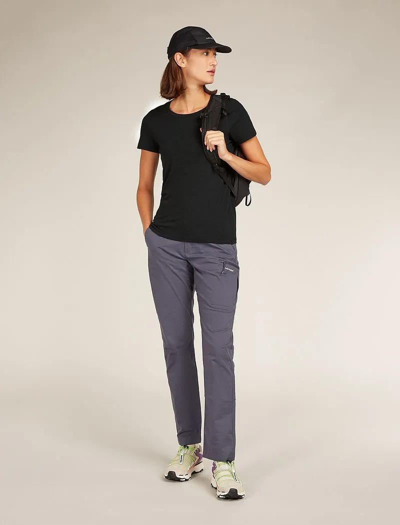 Icebreaker Central Classic Short Sleeve T-Shirt - Woman - Black - Size L sold by Icebreaker product image thumbnail 4