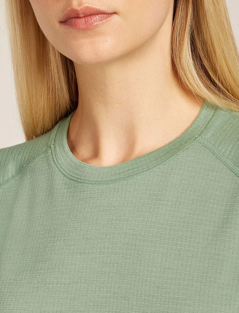 Icebreaker Merino 200 Waffle Elevation Short Sleeve T-Shirt - Woman - Seaglass - Size S sold by Icebreaker product image thumbnail 5
