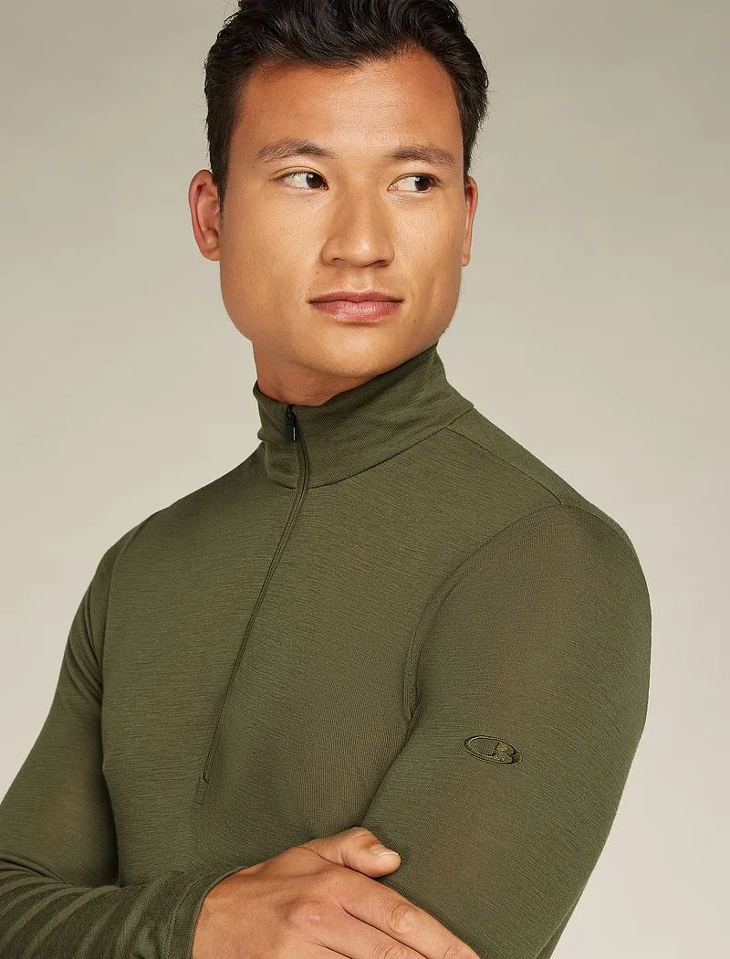 Icebreaker Merino 175 Everyday Long Sleeve Half Zip Thermal Top - Man - Loden - Size XXL sold by Icebreaker product image thumbnail 3