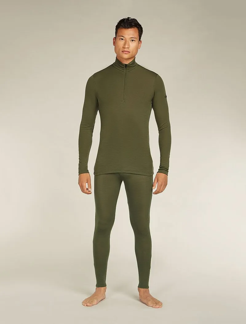Icebreaker Merino 175 Everyday Long Sleeve Half Zip Thermal Top - Man - Loden - Size XXL sold by Icebreaker product image thumbnail 4