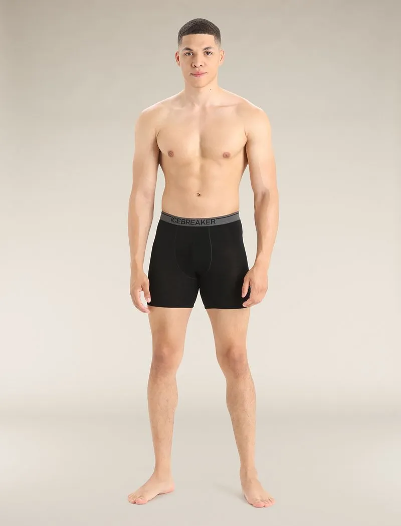 Icebreaker Merino 150 Anatomica Long Boxers - Man - Black - Size L sold by Icebreaker product image thumbnail 3