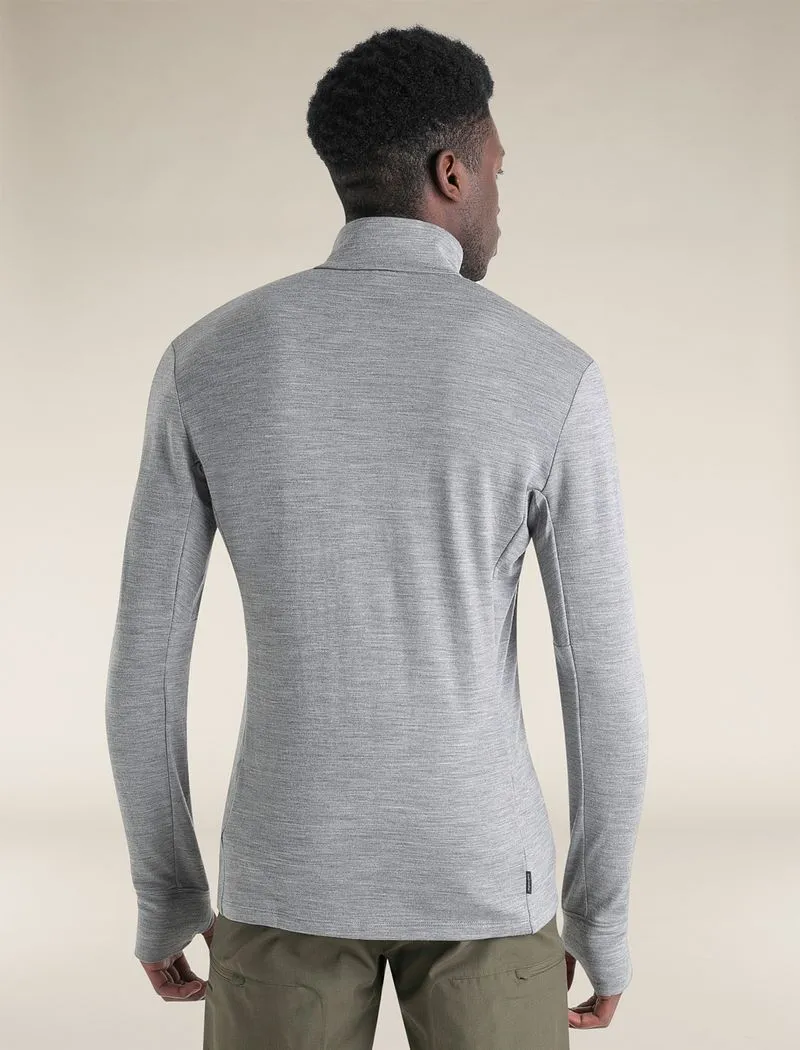 Icebreaker Merino 260 Quantum Long Sleeve Zip Jacket - Man - Metro Heather - Size XXL sold by Icebreaker product image thumbnail 2