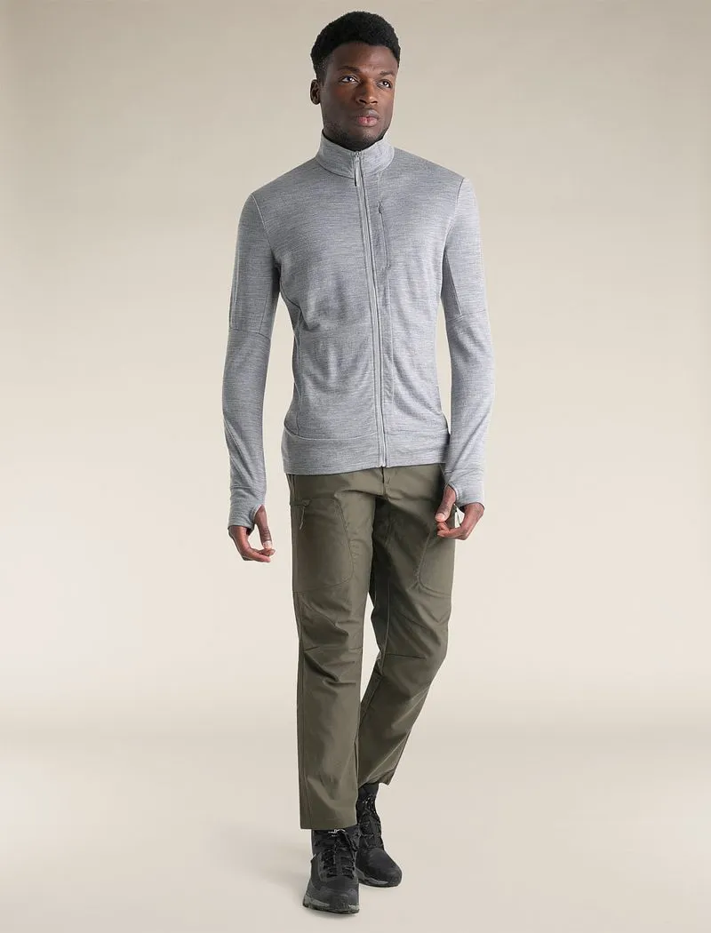 Icebreaker Merino 260 Quantum Long Sleeve Zip Jacket - Man - Metro Heather - Size XXL sold by Icebreaker product image thumbnail 3