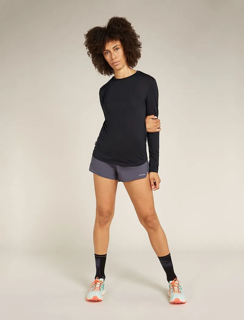Icebreaker Merino Blend 125 Cool-Lite™ Sphere Long Sleeve T-Shirt - Woman - Black - Size XL sold by Icebreaker product image thumbnail 3