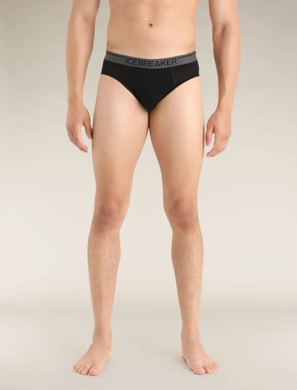 Icebreaker Merino 150 Anatomica Briefs - Man - Black - Size S sold by Icebreaker