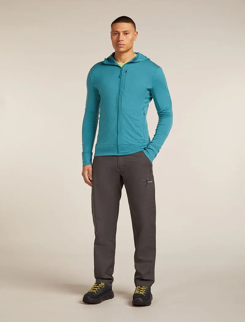 Icebreaker Merino 260 Quantum Long Sleeve Zip Hoodie - Man - Topaz - Size S sold by Icebreaker product image thumbnail 3