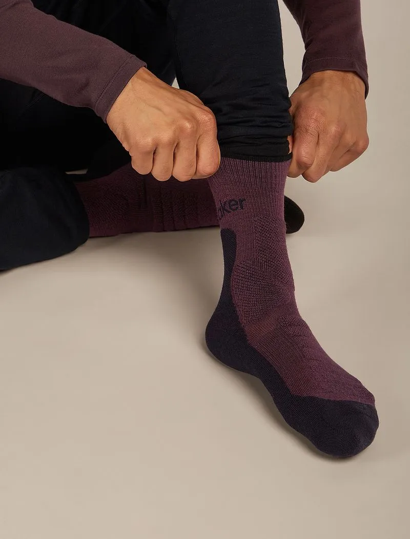 Icebreaker Merino Hike+ Heavy Crew Socks - Man - Java/black - Size XL sold by Icebreaker product image thumbnail 3